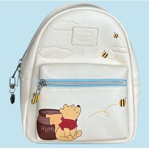 Winnie the Pooh Piglet Mini Backpack Clouds & Bees